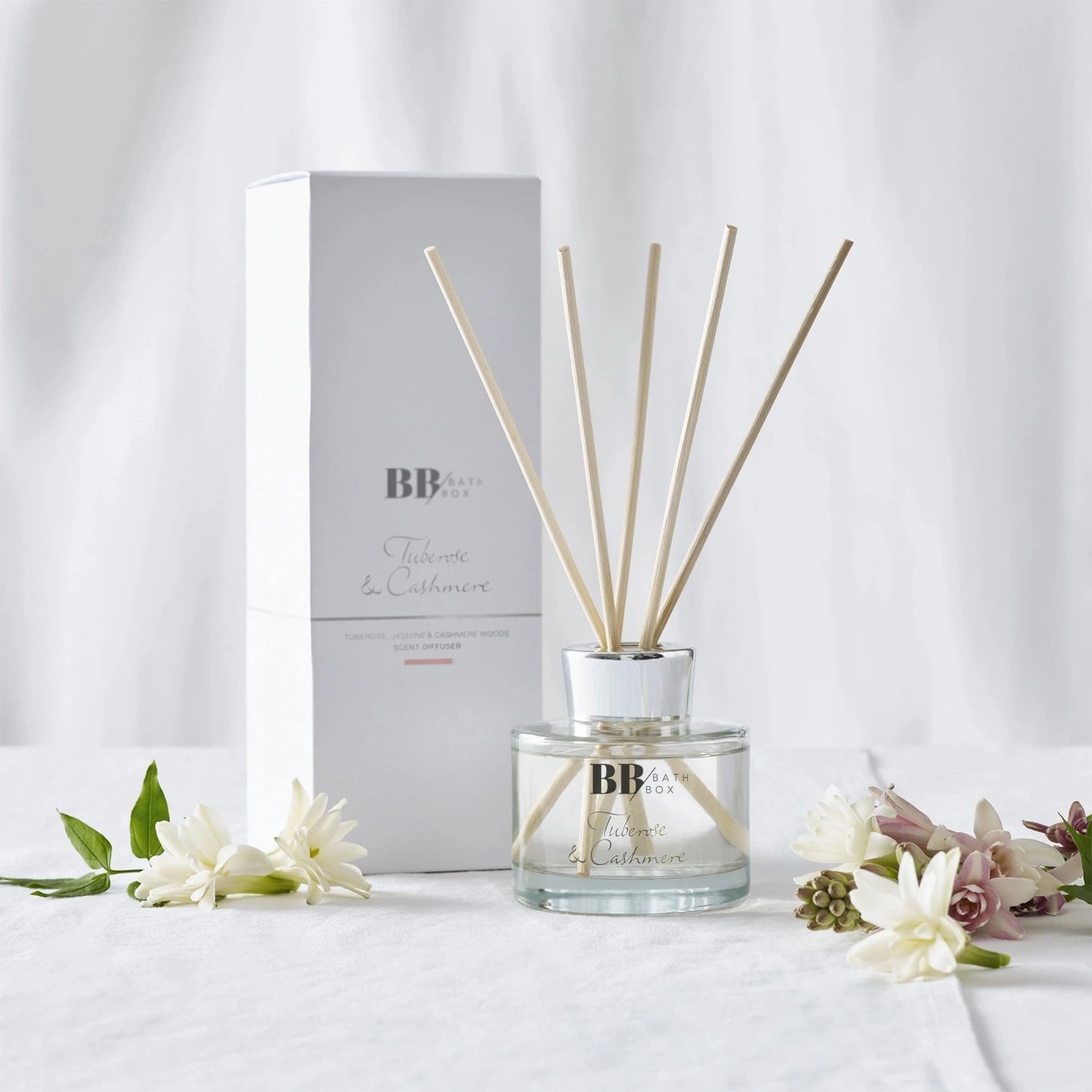 Tubervse & Cashmere Çubuklu Oda Kokusu 120 ml – Lüks ve Rahatlatıcı Atmosfer Yaratın