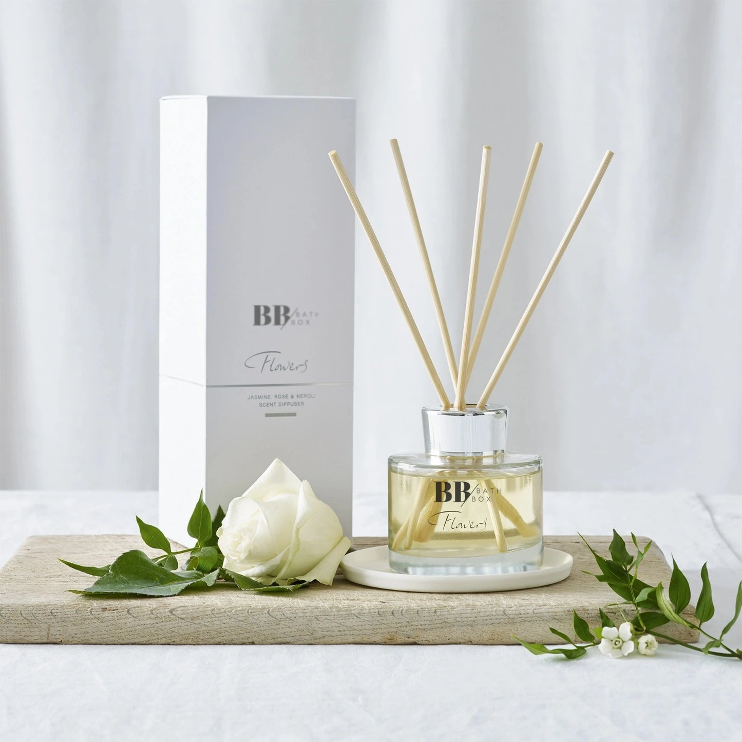 Flowers Çubuklu Oda Kokusu 120 ml – Çiçek Bahçesi Gibi Ferahlatıcı ve Doğal Ortam Kokusu
