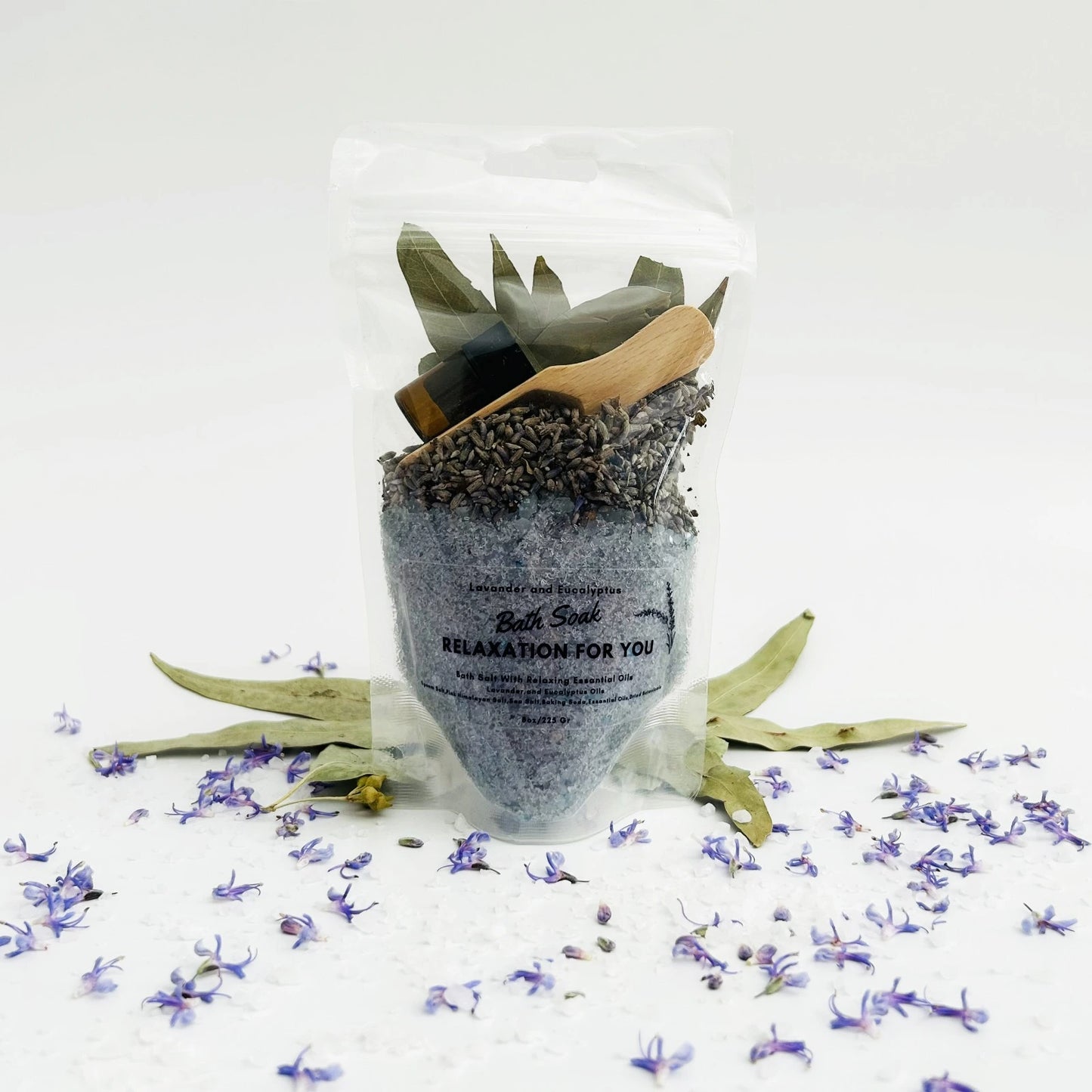 Lavanta & Okaliptus Özlü Mineral Banyo Tuzu 225 Gr – Sakinleştirici ve Canlandırıcı Banyo Deneyimi!