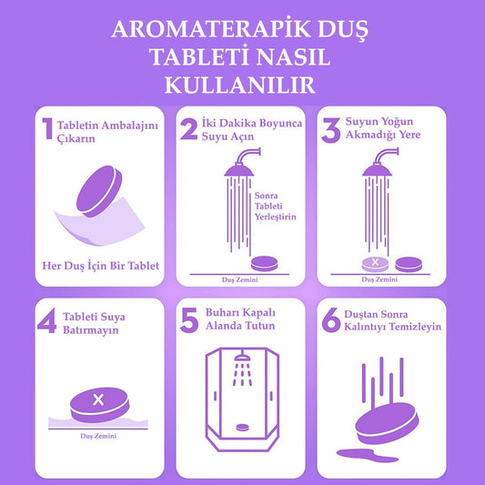 Duşta Wellness Trendi: Steamer Aromatik Tabletlerle Zihinsel ve Fiziksel Arınma