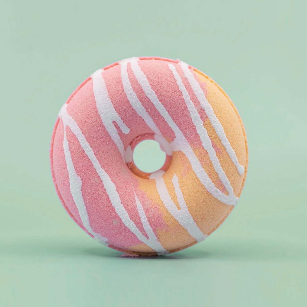 Mandalina Esanslı Donut Banyo Topu Büyük Boy 1 Adet – Canlandırıcı ve Ferahlatıcı Banyo Deneyimi
