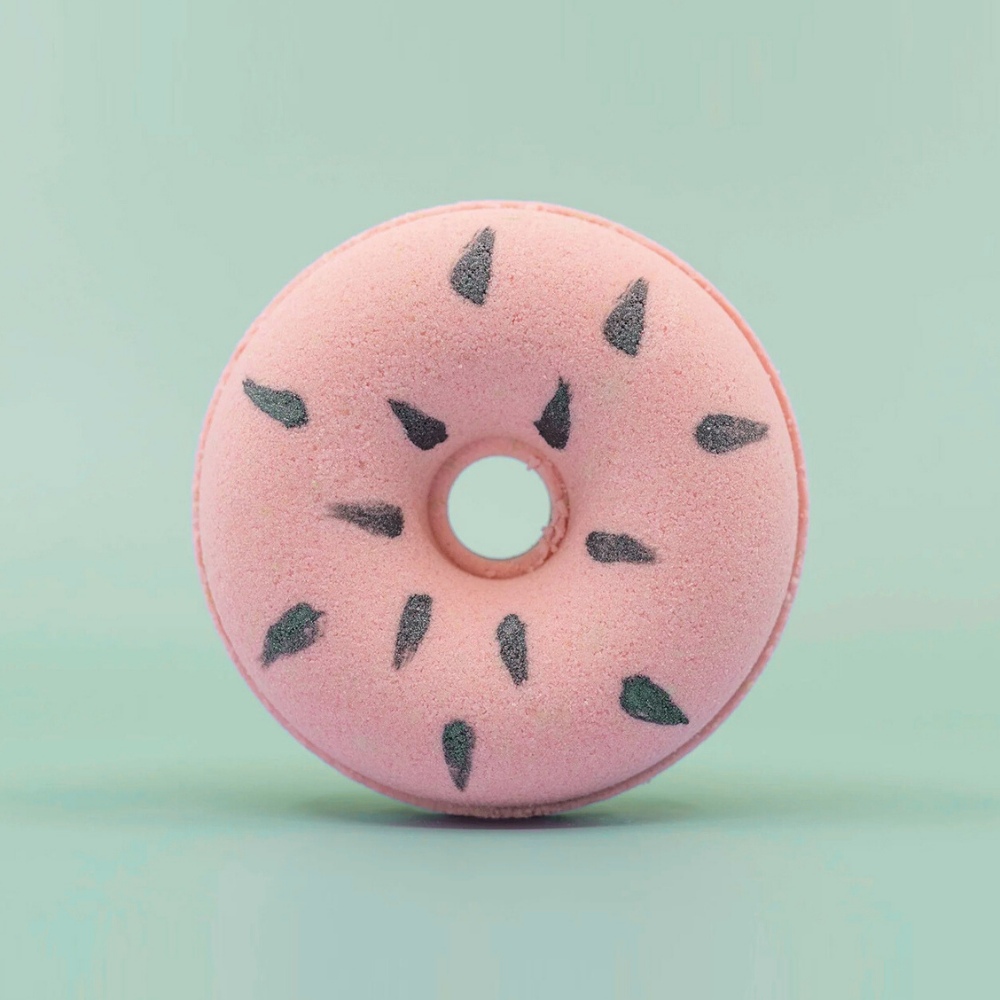 Karpuz Esanslı Donut Banyo Topu Büyük Boy 1 Adet – Ferahlatıcı ve Canlandırıcı Yaz Esintisi
