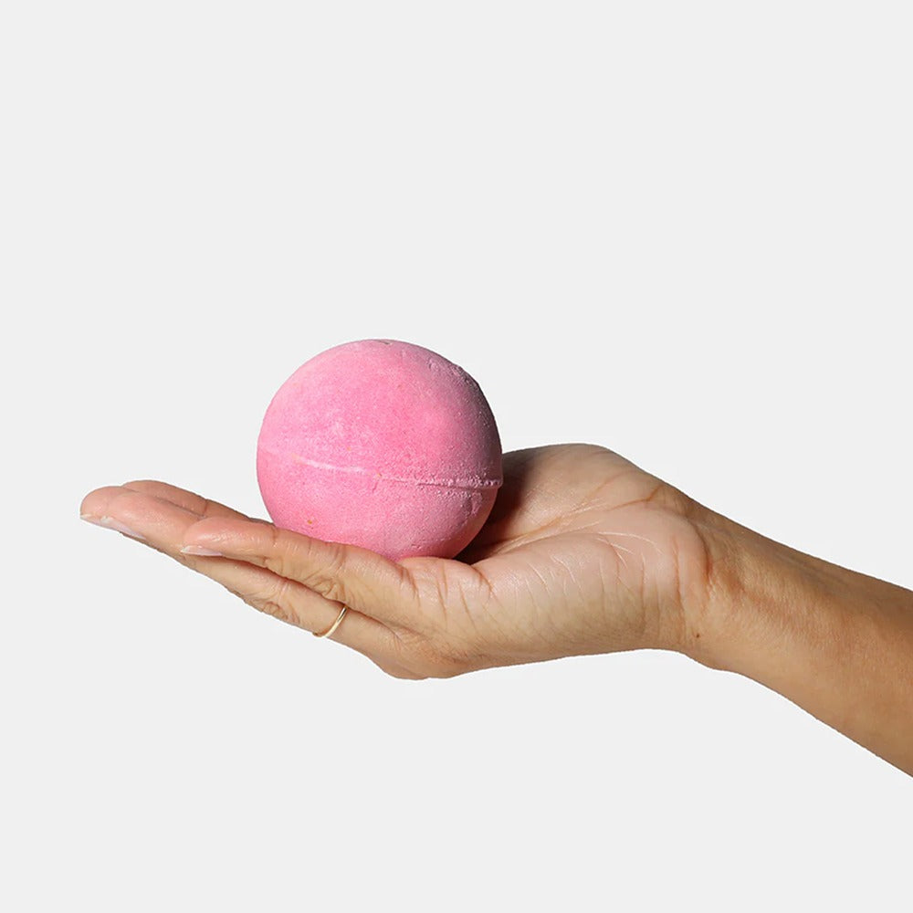 Rose Essence Bath Ball 3 Pieces – Romantic and Refreshing Bath Experience