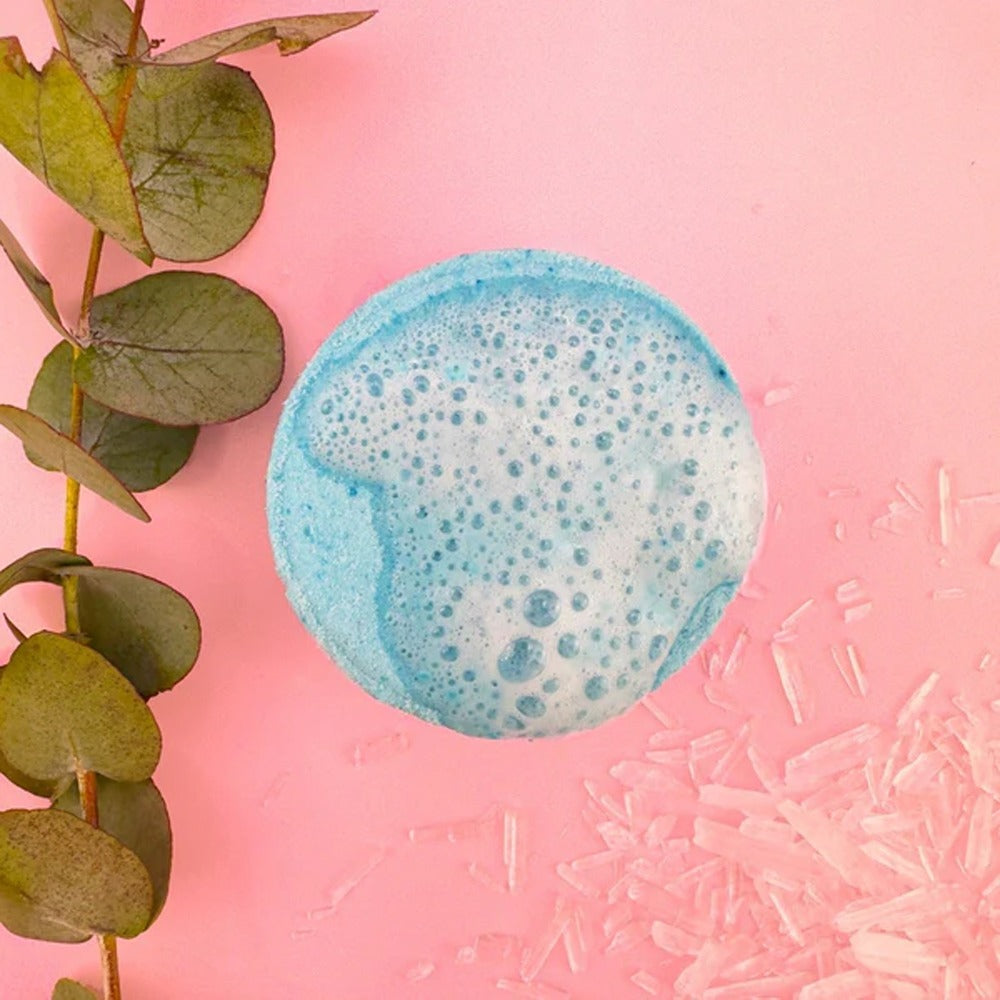 Okyanus Ferahlığında Aromaterapi Duş Tableti – Stres Karşıtı ve Canlandırıcı Banyo Tuzu Shower Steamer