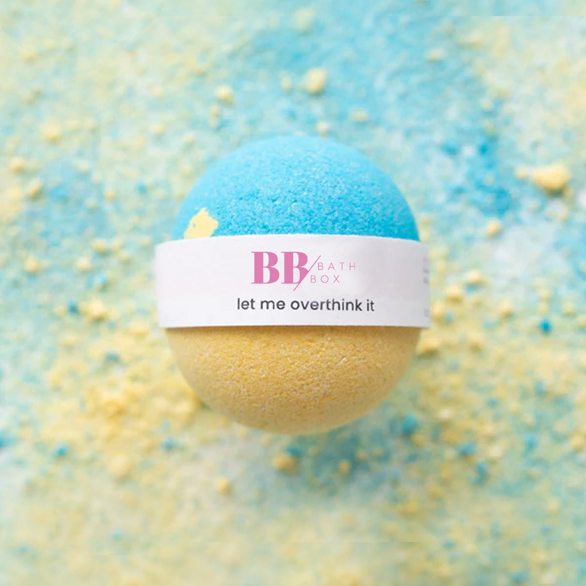 Beyaz Çiçekler Kokulu Overthink 3 Adet Banyo Topu – Rahatlatıcı ve Köpüren Banyo Keyfi