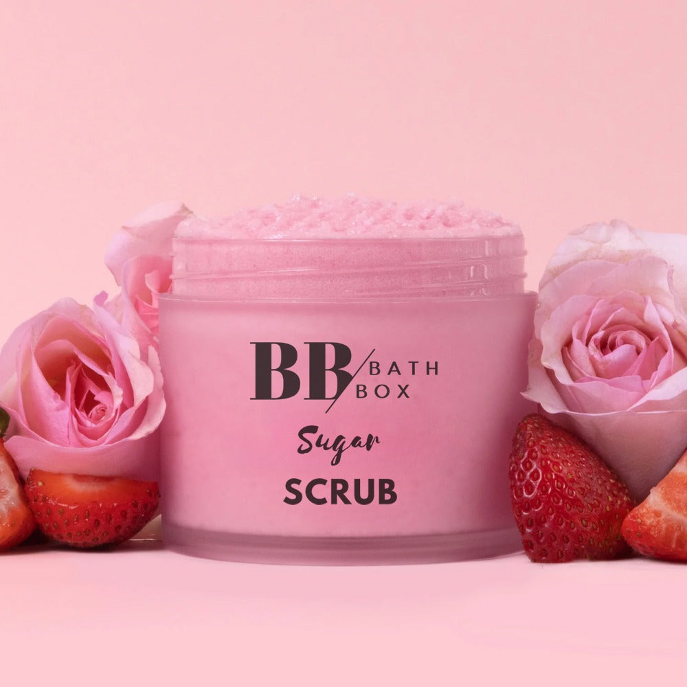Berry Kiss Köpüren Şeker Scrub,Selülit Görünümünü Azaltan Doğal Peeling 160 gr